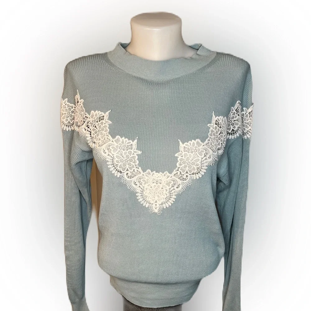See by Chloé Knit with Lace Applications S - Picture 1 of 13
